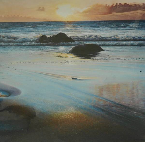 - a , Print by Nicholas Smith, measuring 25 x 25 cm (H x W) framed at 38 x 37 cm £45